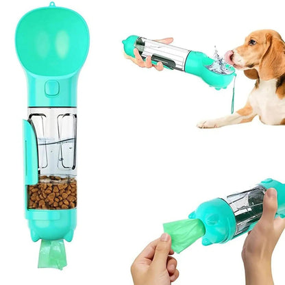 3 in 1 Dog Water Bottle - Pawfect Puppies