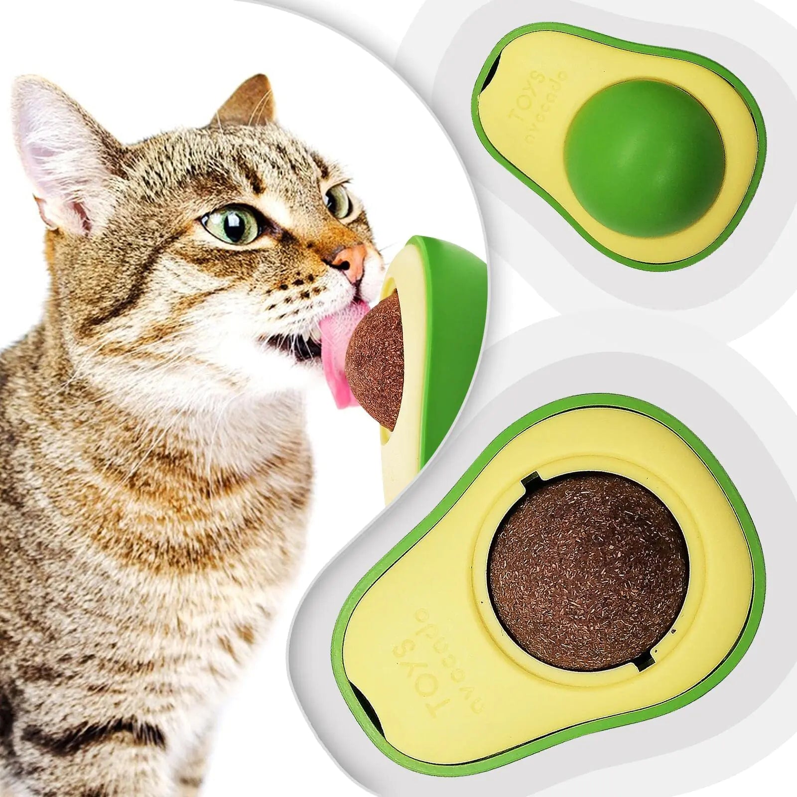 Avocado Mint Ball Toy - Pawfect Puppies