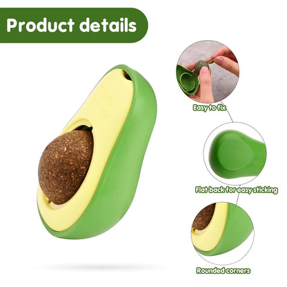 Avocado Mint Ball Toy - Pawfect Puppies