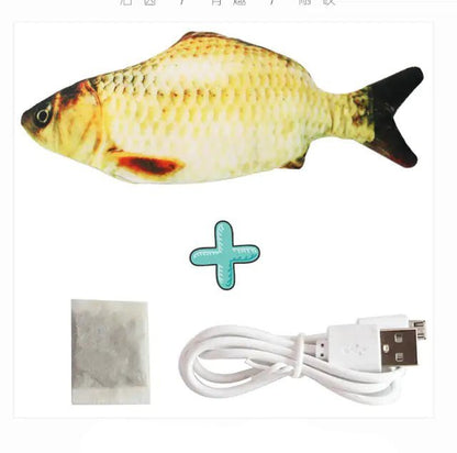 Cats USB Charger Interactive Toy Fish - Pawfect Puppies