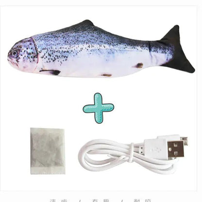 Cats USB Charger Interactive Toy Fish - Pawfect Puppies