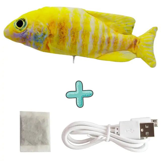 Cats USB Charger Interactive Toy Fish - Pawfect Puppies