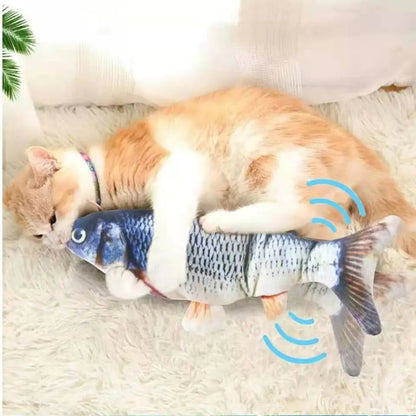 Cats USB Charger Interactive Toy Fish - Pawfect Puppies