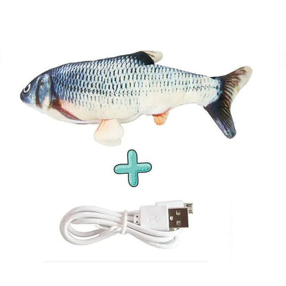 Cats USB Charger Interactive Toy Fish - Pawfect Puppies