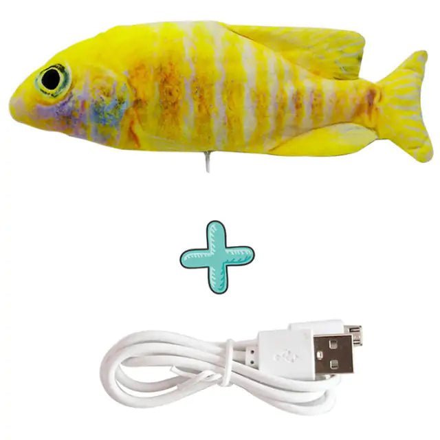 Cats USB Charger Interactive Toy Fish - Pawfect Puppies