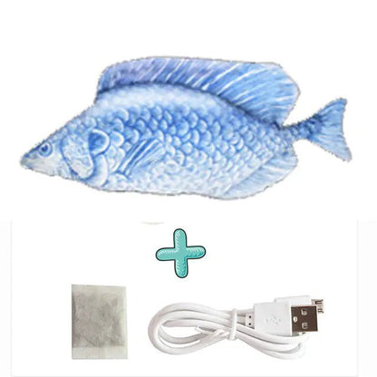 Cats USB Charger Interactive Toy Fish - Pawfect Puppies