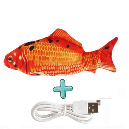 Cats USB Charger Interactive Toy Fish - Pawfect Puppies