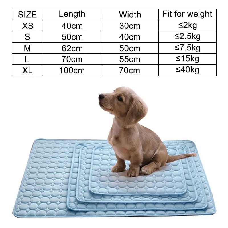 Cooling Summer Pad Mat for Dogs - Pawfect Puppies