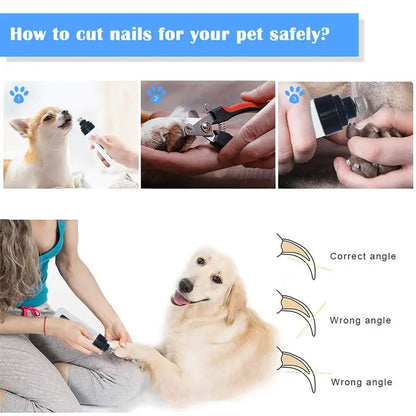 Electric Dog Nail Trimmer - Pawfect Puppies